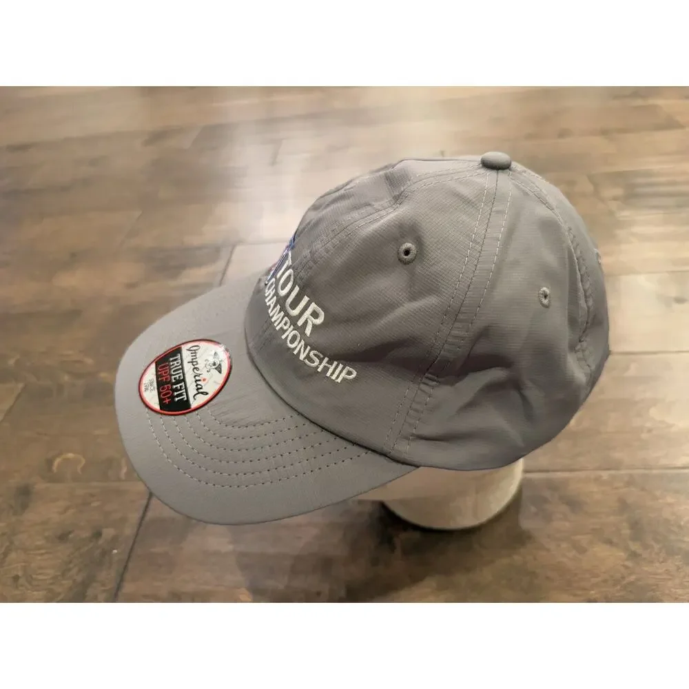 Imperial PGA Tour Championship Gray Adjustable Strapback Hat NWT Company’s Logo